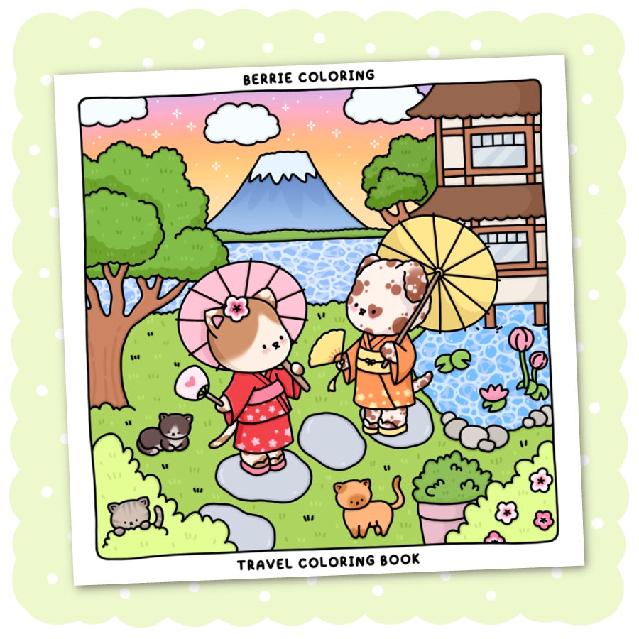 Travel Coloring Book