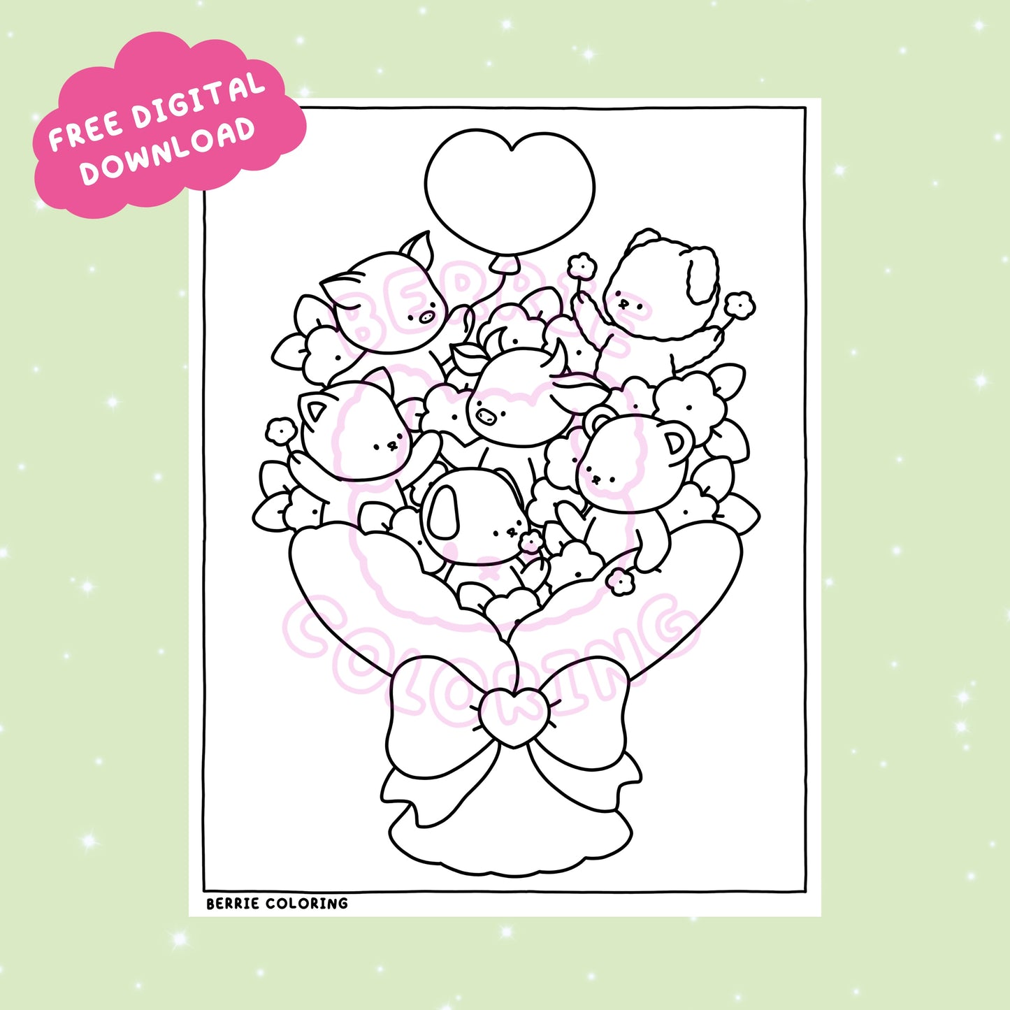 Flower Bouquet - Free Digital Download