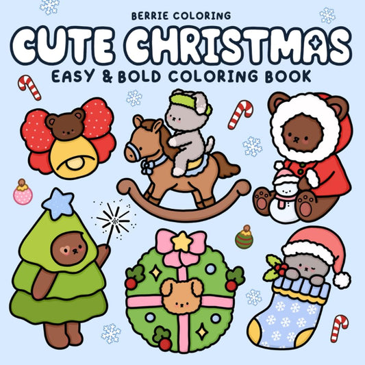 Cute Christmas Coloring Book