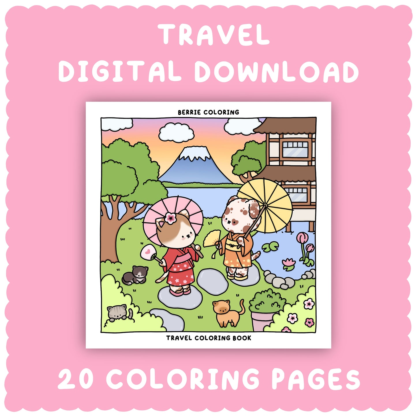 Travel Coloring Pages