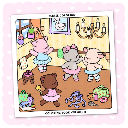 Volume 2 Coloring Book