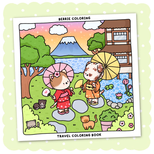 Travel Coloring Book