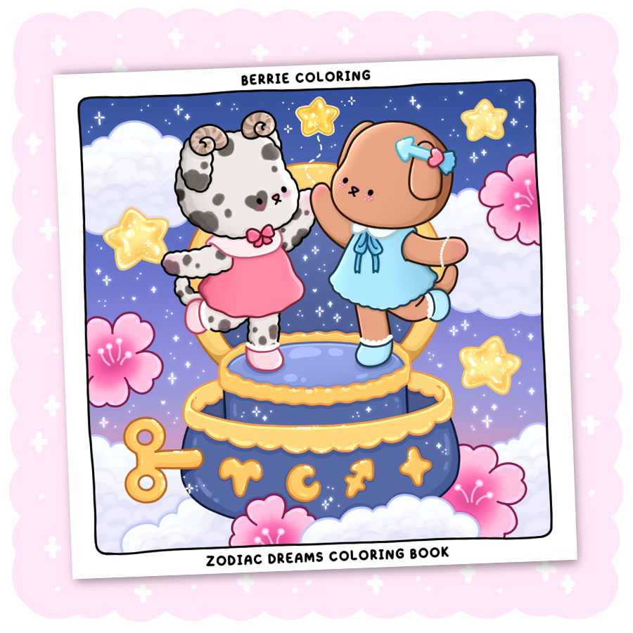 Zodiac Dreams Coloring Book