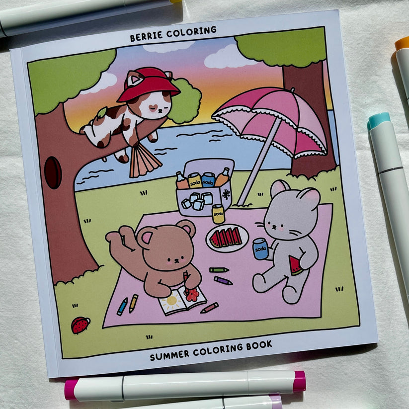 Summer Coloring Book – Berrie Coloring