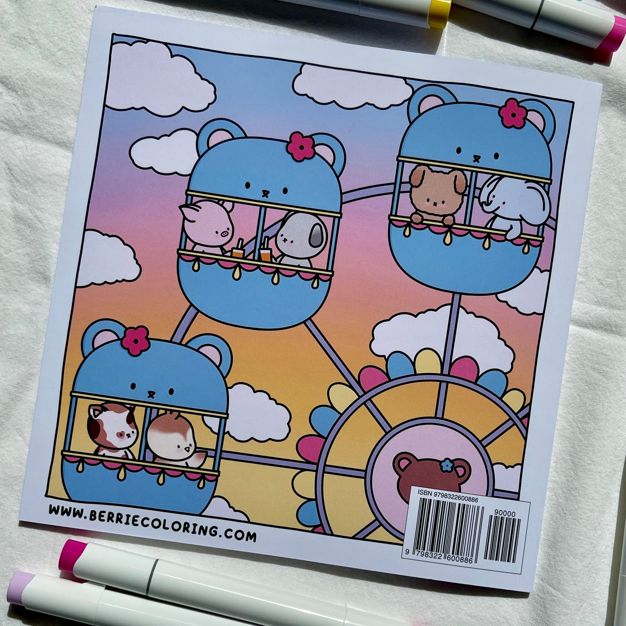 Summer Coloring Book Berrie Coloring