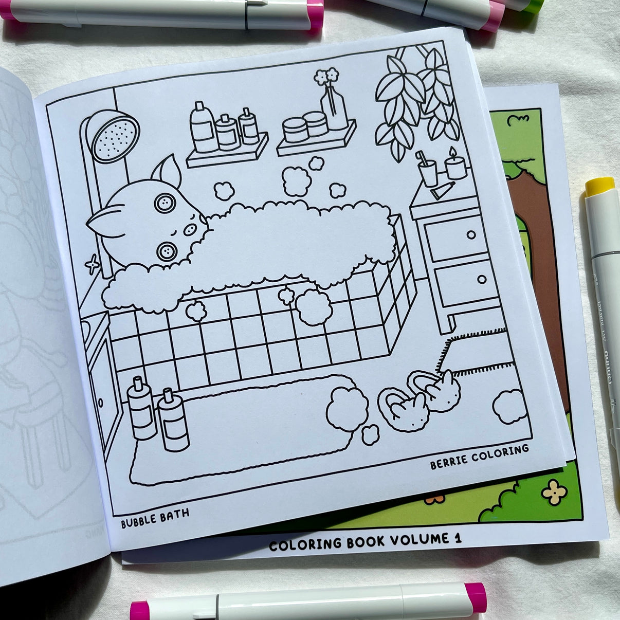 Volume 1 Coloring Book – Berrie Coloring